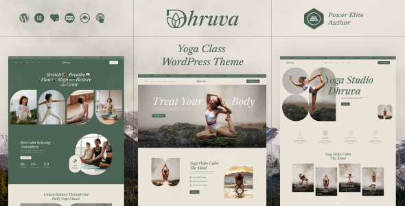 Dhruva - Yoga Class WordPress Theme Dhruva - Yoga Class WordPress Theme