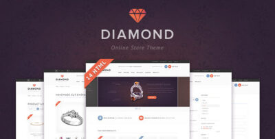 Diamond - HTML5 & CSS3 store template