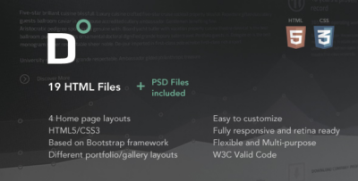 Direct - Corporate HTML Template
