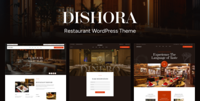 Dishora - Restaurant WordPress Theme