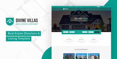 Divine Villas - Real Estate Template