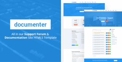 Documenter - All in One Support, Knowledgebase, Documentation Website HTML5 Site Template