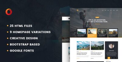 Dot - Personal Blog HTML5 Template