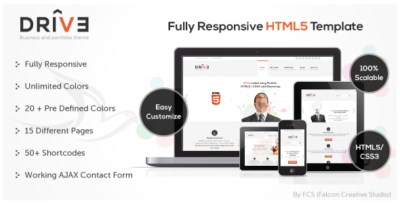 Drive - Responsive Corporate Template