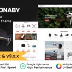 Dronaby - Drones, CCTV and Single Product Prestashop Theme