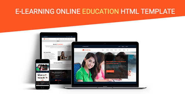 E-LEARNING Online Education Bootstrap HTML Template E-LEARNING Online Education Bootstrap HTML Template