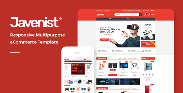 eCommerce HTML Template - Javenist RTL eCommerce HTML Template - Javenist RTL