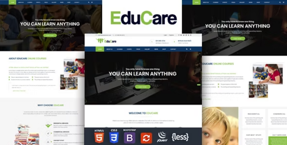 EduCare - Education Responsive HTML Template EduCare - Education Responsive HTML Template