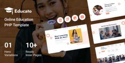 Educato - Online Education PHP Template