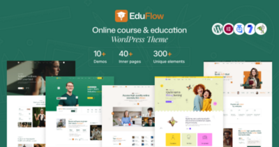 Eduflow - Education & Online Course WordPress Theme