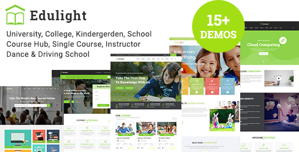 EduLight - Multipurpose Education Template EduLight - Multipurpose Education Template