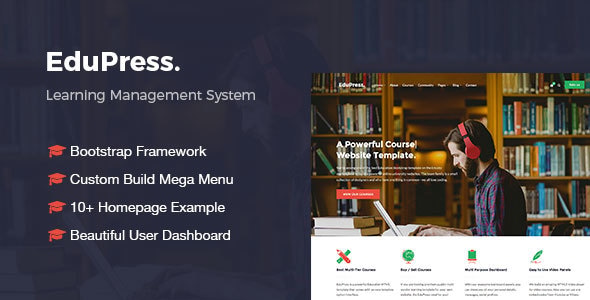 EduPress | Responsive LMS, University Education Bootstrap Site Template EduPress | Responsive LMS, University Education Bootstrap Site Template