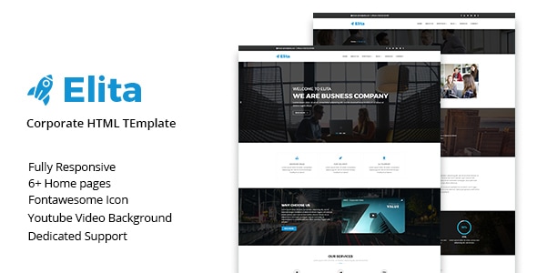 Elita – Corporate HTML Template Elita – Corporate HTML Template