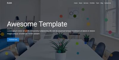 Elma Onepage Template