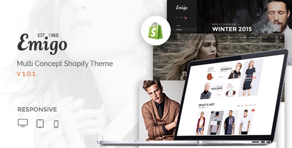 Emigo - Multi Concept Shopify Theme Emigo - Multi Concept Shopify Theme
