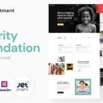 Enlightment - Nonprofit & Charity Foundation WordPress Elementor Theme for Donation Website