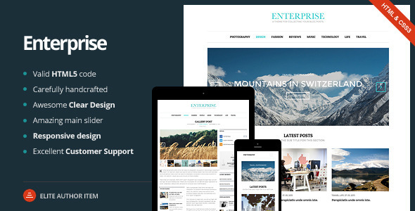 Enterprise - Responsive Magazine, News, Blog Enterprise - Responsive Magazine, News, Blog