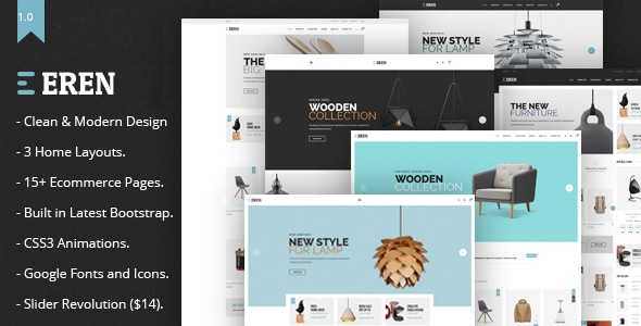 Eren - Multipurpose Ecommerce Template Eren - Multipurpose Ecommerce Template