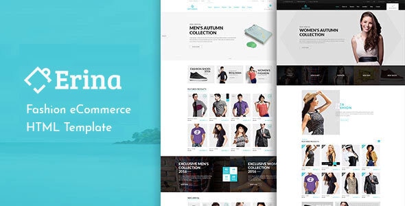 Erina - Fashion Modern Website Template HTML Version Erina - Fashion Modern Website Template HTML Version