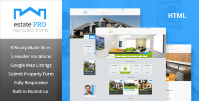 Estate Pro - Responsive HTML Template