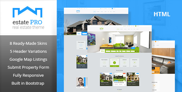 Estate Pro - Responsive HTML Template Estate Pro - Responsive HTML Template