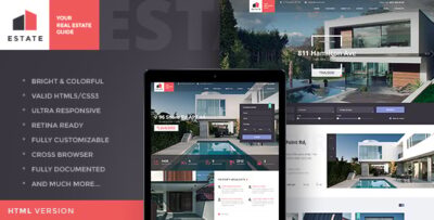 Estate | Property Sales & Rental Site Template