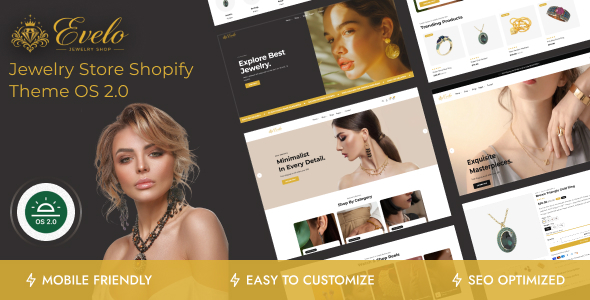 Evelo - Jewelry Store Shopify Theme OS 2.0 Evelo - Jewelry Store Shopify Theme OS 2.0