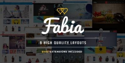 Fabia - Restaurant Responsive Magento Theme
