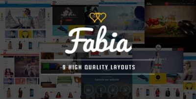 Fabia - Restaurant Responsive OpenCart Theme