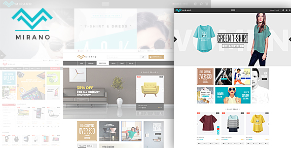 Fashion Electronics Store eCommerce HTML Template - Mirano Fashion Electronics Store eCommerce HTML Template - Mirano