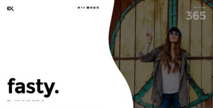 Fasty || Under Construction / Coming Soon Template
