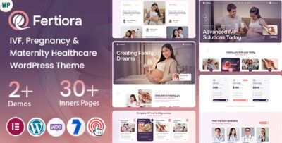 Fertiora – IVF, Pregnancy & Maternity Healthcare WordPress Theme