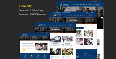Financity - Corporate & Consulting Business Template