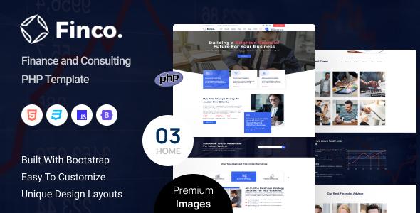Finco - Finance and Consulting PHP Template Finco - Finance and Consulting PHP Template