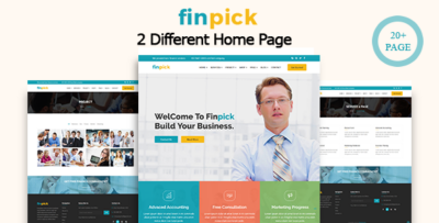 Finpick - Finance Business HTML Template