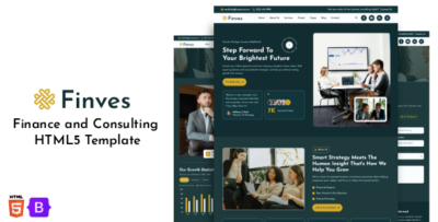 Finves – Finance and Consulting HTML5 Template