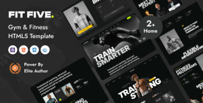 FitFive - Gym & Fitness HTML Template