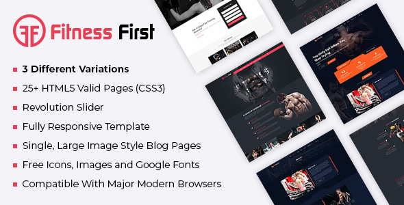 Fitness Gym Html Template Fitness Gym Html Template