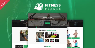 Fitness Trainer - GYM & Yoga Multi Purpose HTML Template by WebPlanex
