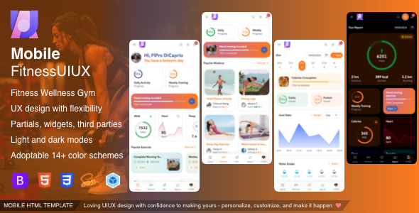 FitnessUIUX AI Fitness Wellness Gym Mobile App Bootstrap 5 HTML Template FitnessUIUX AI Fitness Wellness Gym Mobile App Bootstrap 5 HTML Template