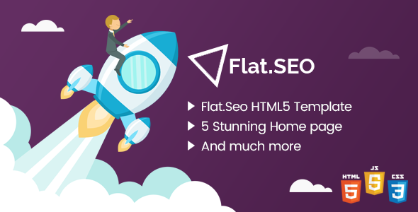 Flat SEO - HTML Bootstrap 4 Template Flat SEO - HTML Bootstrap 4 Template