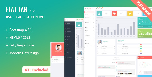 FlatLab - Bootstrap 4 Responsive Admin Template FlatLab - Bootstrap 4 Responsive Admin Template