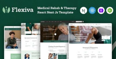 Flexiva - Medical Rehab & Therapy React Next Js Template