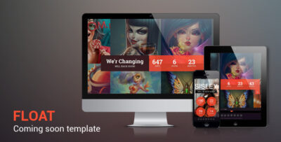 Float - Responsive Under Constraction Template