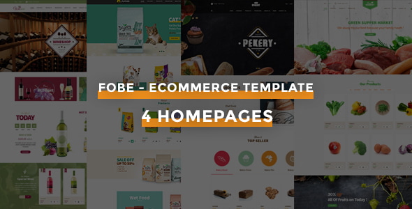 Fobe - Multipurpose eCommerce HTML Template Fobe - Multipurpose eCommerce HTML Template