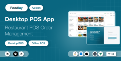 Foodlay Desktop POS | Offline Desktop Application Add-on