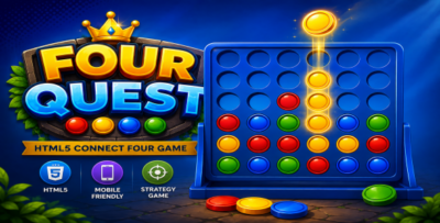 FourQuest | HTML5 Connect Four Game