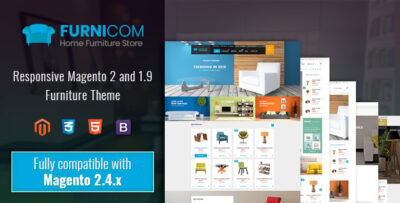 Furnicom - Responsive Magento 2 and 1.9 Furniture Theme