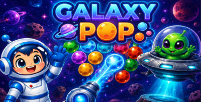 Galaxy Pop | HTML5 Bubble Shooter Game
