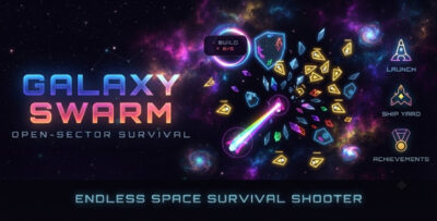 Galaxy Swarm | Open Sector Survival HTML5 Game